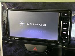 【ナビゲーション】目的地までしっかり案内してくれる使いやすいナビ。Bluetooth接続すればお持ちのスマホやMP3プレイヤーの音楽を再生可能！毎日の運転がさらに楽しくなります！！