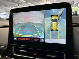 【全周囲モニター】を装備しております。リアの映像がカラーで映し出されますので日々の駐車も安心安全です。