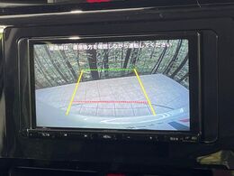【バックカメラ】駐車時に後方がリアルタイム映像で確認できます。大型商業施設や立体駐車場での駐車時や、夜間のバック時に大活躍！運転スキルに関わらず、今や必須となった装備のひとつです！