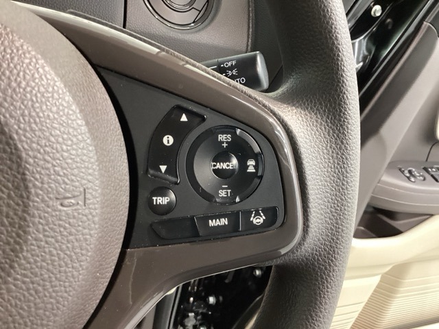クルーズコントロールを装備しています。高速道路などで一定の速度で走ってくれるので運転が楽ですよ！速度を設定できますので、スピードの出しすぎにも注意できます。