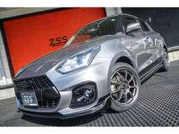 ZC33S スイフトスポーツ、オートマ車両入庫しました。カスタム内容は新品/エンケイ PF09/ZSSウィング/アイライン/グリルフォグ塗装/パナソニックナビ 8インチ CN-RZ843/ETC/バックカメラ装着しております★