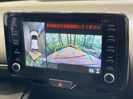 【パノラミックビューモニター】専用のカメラにより、上から見下ろしたような視点で360度クルマの周囲を確認することができます☆死角部分も確認しやすく、狭い場所での切り返しや駐車もスムーズに行えます。