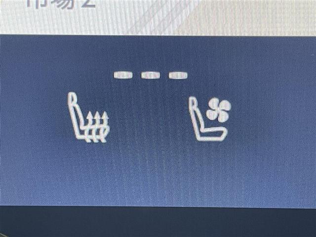 【シートヒーター】シートを温めてくれる暖房機器です！長時間座っていると負担が掛かりやすい背中や腰、または冬場などの寒い日に冷えやすい脚部に快適なぬくもりを伝えます。