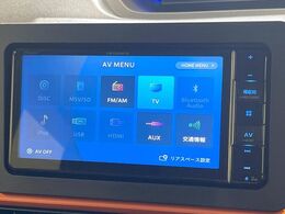 【ナビゲーション】使いやすいナビで目的地までしっかり案内してくれます。各種オーディオ再生機能も充実しており、お車の運転がさらに楽しくなります！！