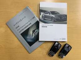 ■禁煙車　■取扱説明書　■新車時保証書　■ディーラー点検記録簿（H30、R01、03）　■スペアキー