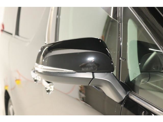 周りからも視認性が良いターンランプ（ウィンカー）付きのドアミラー。