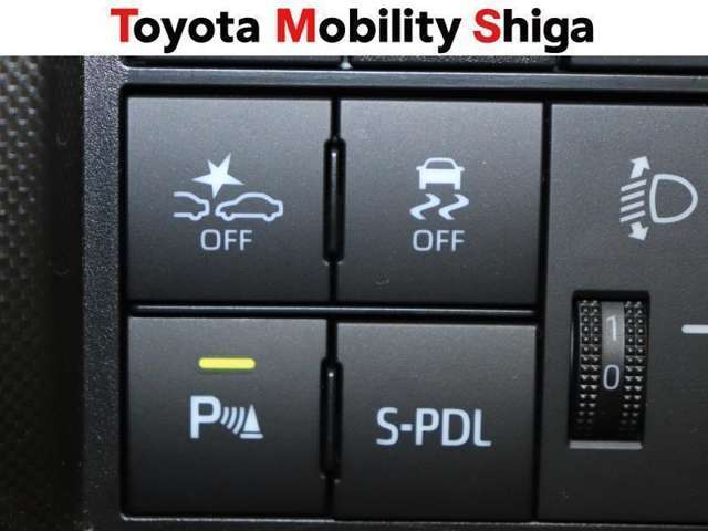 衝突被害軽減ブレーキやアクセル操作のみで車速をコントロールできるスマートペダル(S‐PDL)機能付です。