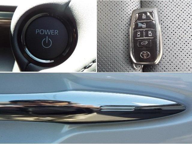 便利なキーレスプッシュスタート式！リモコンキーを持っていれば、ボタン1つでエンジンの始動停止、カギの開閉が簡単に出来ます！