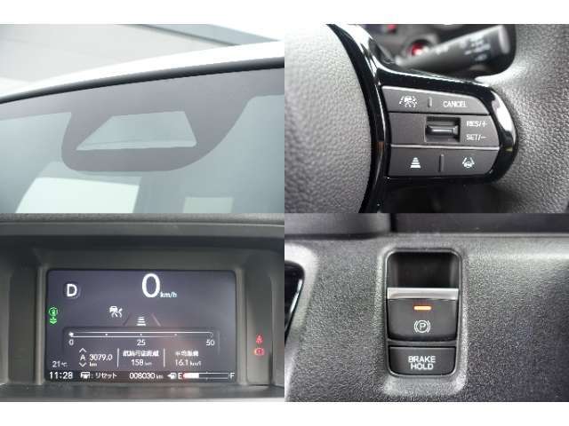 ☆ホンダセンシング付き☆事故に遭わない社会を目指して先進の安全支援システムHonda SENSINGを搭載☆ミリ波レーダーと単眼カメラなどを癒合した高精度な検知機能で安心・快適なドライブをサポート☆