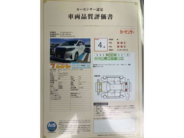 車両品質評価表