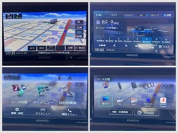 ケンウッド製7型ナビゲーションを装備しています。