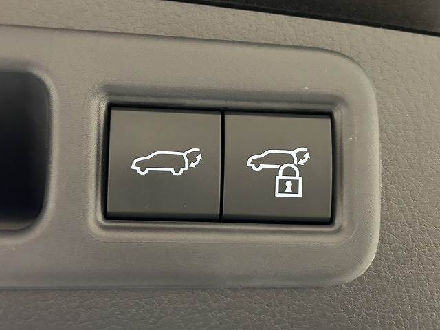 【電動リアゲート】ボタンひとつで大きなゲートも簡単に開閉可能です。高級車ならではの装備は嬉しいですね。