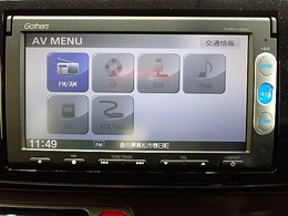 ディスプレイオーディオ装備！CD/ラジオなどが視聴できます。