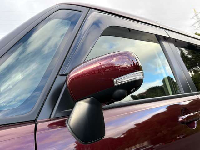 「ウインカーミラー」　見た目だけでなく、対向車からの視認性向上につながって安全度もアップ☆