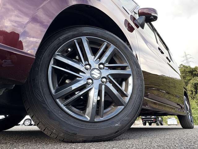 「純正アルミホイール」