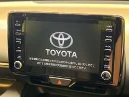 【8インチ　ディスプレイオーディオ】大画面のディスプレイはAppleCarPlayやAndroidAutoが利用可能。大きな画面でスマホナビアプリ等が利用いただけます♪