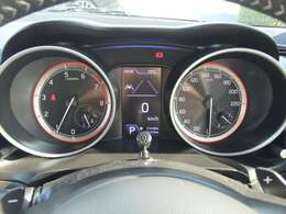 視認性の良いメーター類