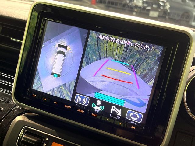 【全方位モニター用カメラ】専用のカメラにより、上から見下ろしたような視点で360度クルマの周囲を確認することができます☆死角部分も確認しやすく、狭い場所での切り返しや駐車もスムーズに行えます。
