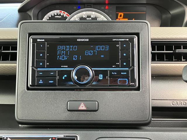 FM/AMラジオ付きCDプレーヤーを装着！ドライブ中の室内も快適！Bluetoothにも対応しているのでハンズフリーや音楽再生も可能！