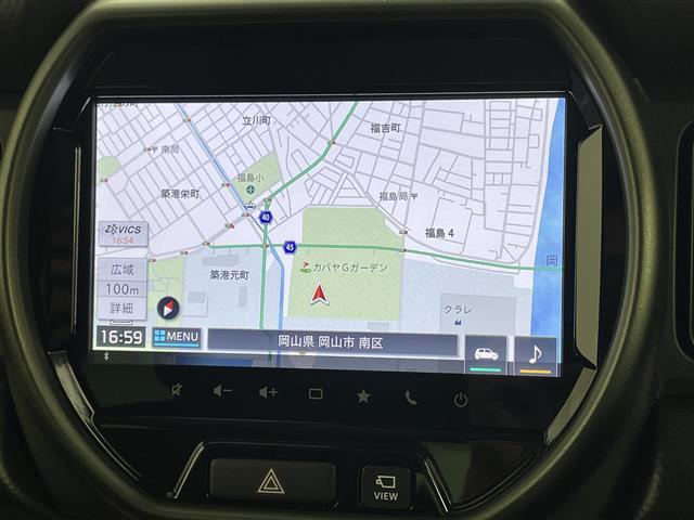 【カーナビ】『カーナビ』の画像になります。ナビ利用時のマップ表示は見やすく、いつものドライブがグッと楽しくなります！