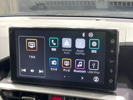 【9インチ　ディスプレイオーディオ】大画面ディスプレイへお持ちのスマートフォンと連携して、ナビやbluetoothでの音楽再生が可能です♪デザインはもちろん操作性も良好！別途ナビ機能の取付可能です♪