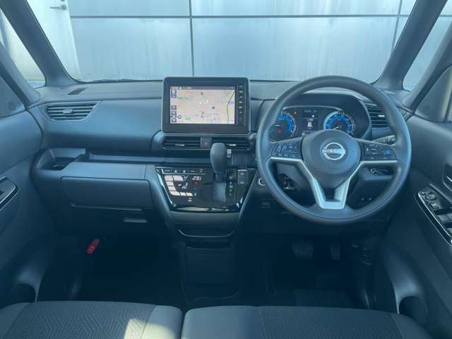 インパネ周りはこのように機能的にまとまっています。