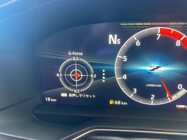 ブースト計やGセンサーなど表示可能です