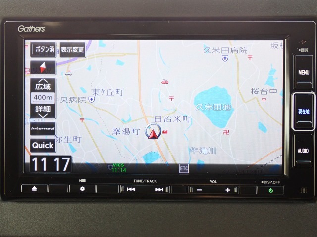 ■純正メモリーナビ付き！フルセグ、DVD再生、BTオーディオ対応です。