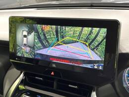 【パノラミックビューモニター】専用のカメラにより、上から見下ろしたような視点で360度クルマの周囲を確認することができます☆死角部分も確認しやすく、狭い場所での切り返しや駐車もスムーズに行えます。