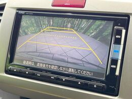 【バックカメラ】駐車時に後方がリアルタイム映像で確認できます。大型商業施設や立体駐車場での駐車時や、夜間のバック時に大活躍！運転スキルに関わらず、今や必須となった装備のひとつです！