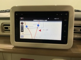ナビ搭載です。知らない道も安心ですね！