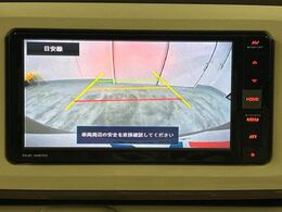 【バックカメラ】駐車時に後方がリアルタイム映像で確認できます。大型商業施設や立体駐車場での駐車時や、夜間のバック時に大活躍！運転スキルに関わらず、今や必須となった装備のひとつです！