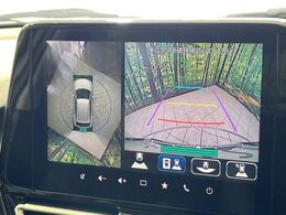 【全方位モニター用カメラ】専用のカメラにより、上から見下ろしたような視点で360度クルマの周囲を確認することができます☆死角部分も確認しやすく、狭い場所での切り返しや駐車もスムーズに行えます。