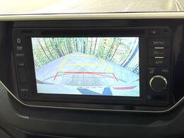 【バックカメラ】駐車時に後方がリアルタイム映像で確認できます。大型商業施設や立体駐車場での駐車時や、夜間のバック時に大活躍！運転スキルに関わらず、今や必須となった装備のひとつです！