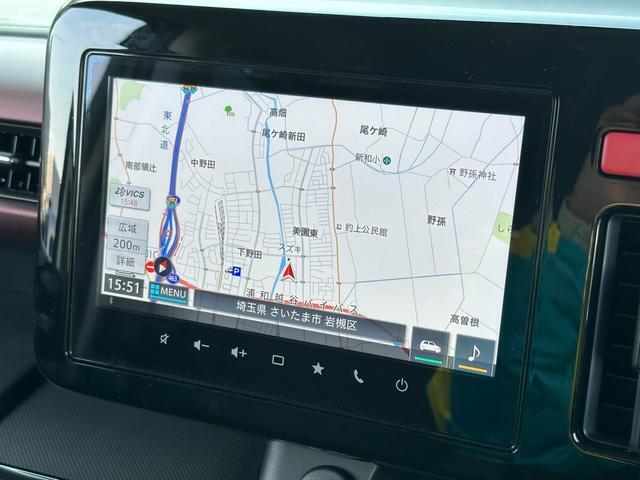 純正ナビ搭載車！！ナビ起動までの時間と地図検索する速度が魅力で、初めての道でも安心・快適なドライブをサポートします！！