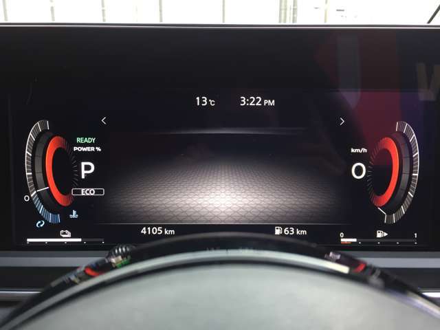 大きくて見やすいスピードメーターです！