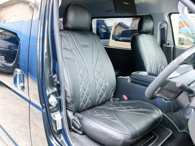 FLEXオリジナル ダイヤキルトシートカバーインストール！！