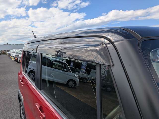 雨の日に嬉しいサイドバイザー付です。TEL0291-36-6922