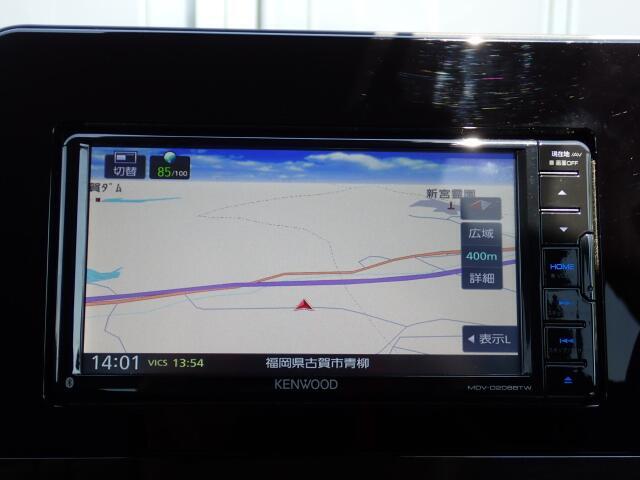 ナビ装備で知らない場所もあっという間に検索♪ちょっとしたお出かけや旅行もこれでばっちりですね。