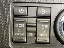 【両側パワースライドドア】スマートキーや運転席のスイッチで後席両側スライドドアの開閉が可能♪電動だから力を入れてドアを開ける必要が無く、小さなお子様でも簡単に開け閉めでき快適です♪