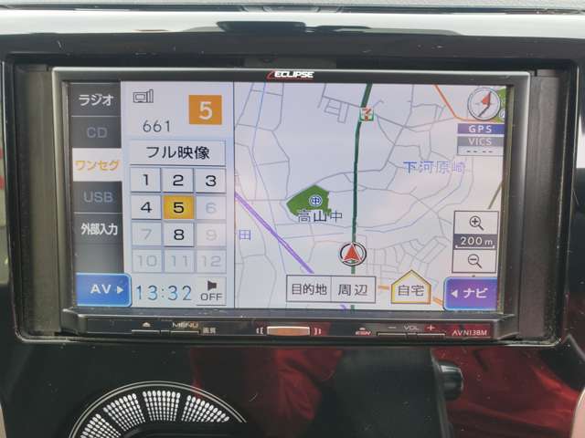 カーナビ付いてます♪