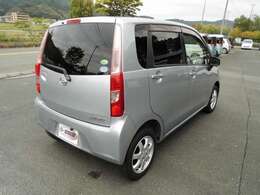 右後ろ　綺麗です