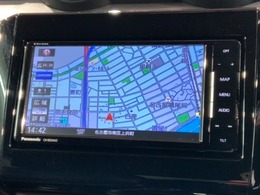 社外ナビ搭載です。知らない道も安心ですね！