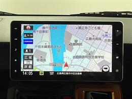 【純正ナビ】専用設計で車内の雰囲気にマッチ！ナビ利用時のマップ表示は見やすく、いつものドライブがグッと楽しくなります！
