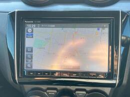 ナビ付で慣れない道でも安心☆