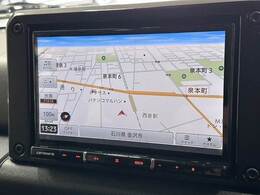 【社外ナビ】装備でフルセグTV視聴やBluetooth等充実装備。