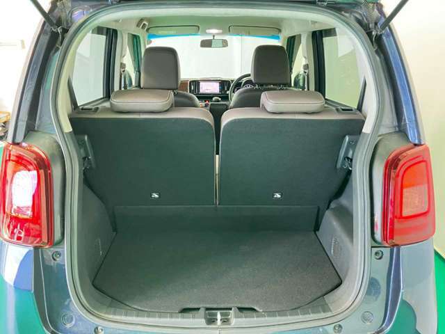 汚れにも、水にも強い★アウトドア派にうれしい荷室★