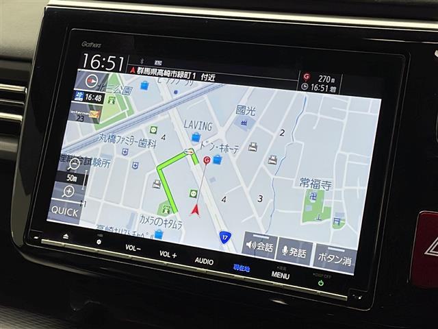 【純正9型ナビ】専用設計で車内の雰囲気にマッチ！ナビ利用時のマップ表示は見やすく、いつものドライブがグッと楽しくなります！