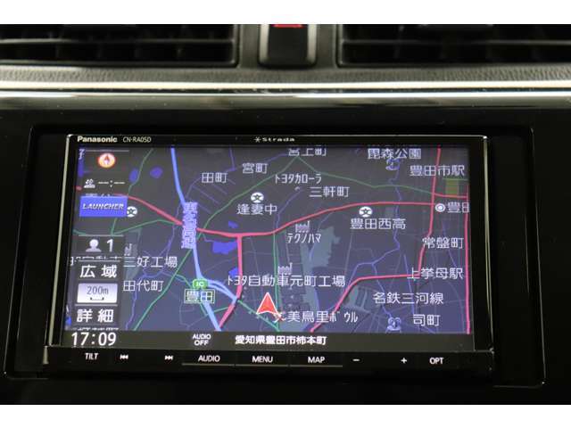 行きたいところも、道に迷ってもナビがあれば安心です。