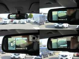 〔MOD付アラウンドビュー〕自車を上から見下ろす様な映像が映し出される全周囲型アラウンドビューモニターには移動物検知も付いており車庫入れも安心楽々ですね！